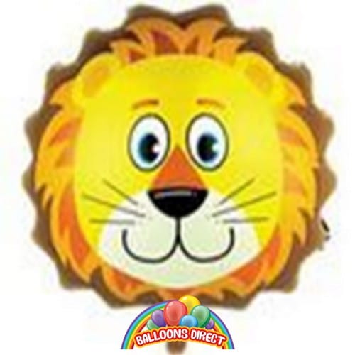 lion head foil balloon