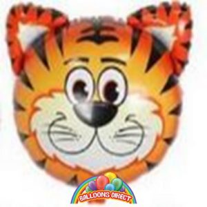 tiger head foil balloon